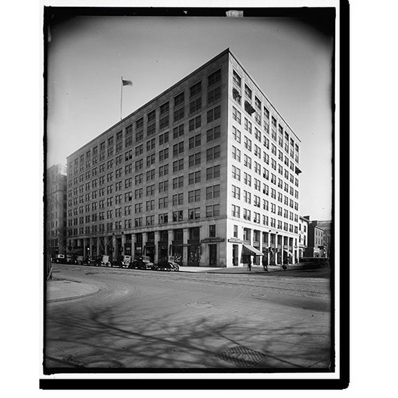 Historic Print, TRANSPORTATION BUILDING, 16" x 20"