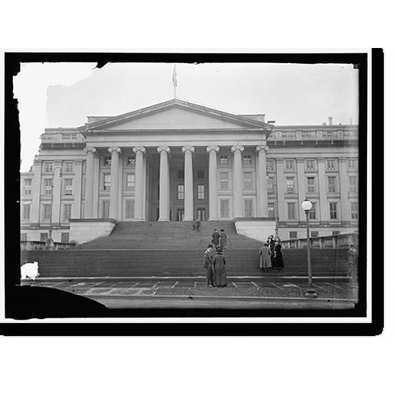 Historic Print, TREASURY BUILDING - 2, 18" x 24"