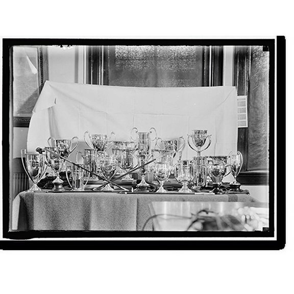 Historic Print, TROPHIES, 18" x 24"