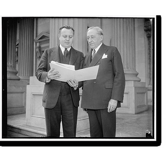 Historic Print, TVA foes join in attempt to force inquiry. Washington, D.C., Mar. 14. Foes of the Tennessee Valley Authority pooled forces today in an attempt to override administration…16" x 20"