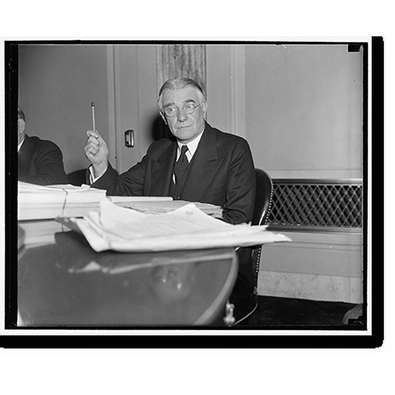 Historic Print, TVA questioner. Washington, D.C., Dec. 1. Rep. Charles A. - 2, 18" x 24"