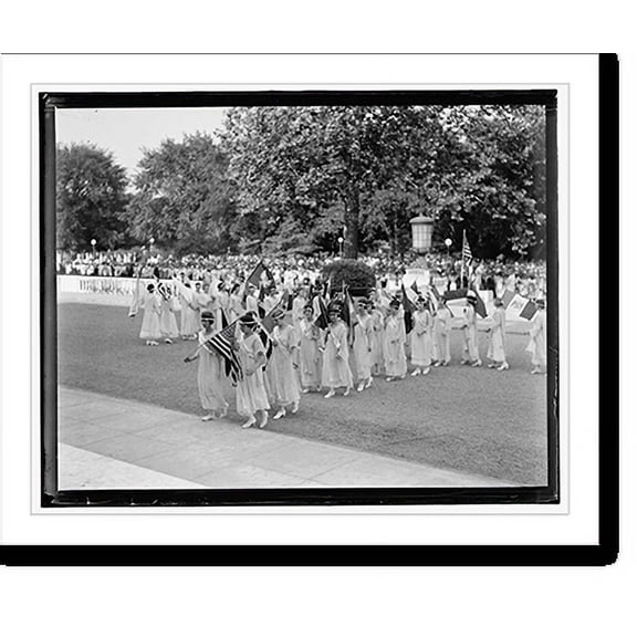 Historic Print, Tableau, July 4, 1919, 16" x 20"
