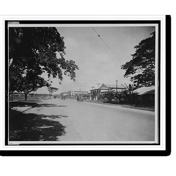 Historic Print, Taft Avenue, Manila, Philippine Islands, 18" x 24"