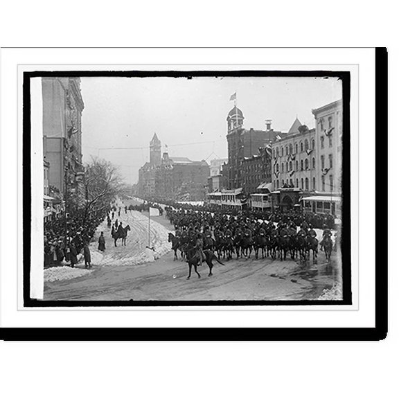 Historic Print, Taft Inauguration, [Mar. 4, 1909] - 2, 16" x 20"