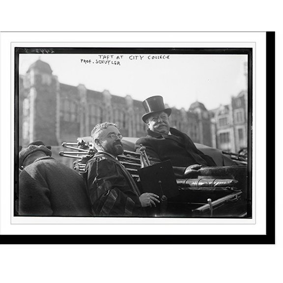 Historic Print, Taft at City College - Prof. Schuyler, 16" x 20"