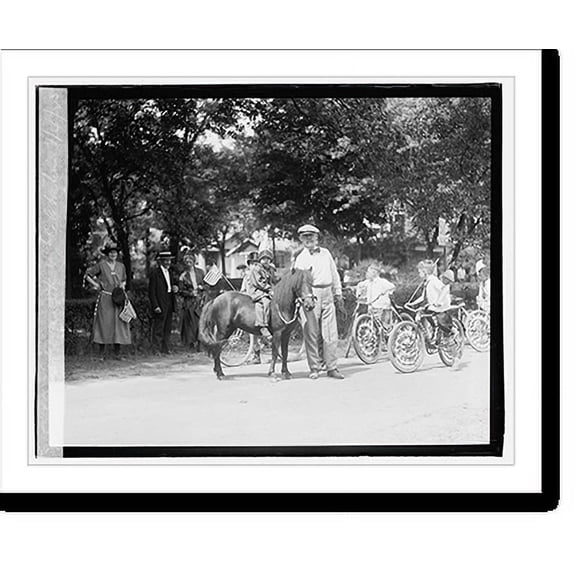 Historic Print, Takoma Pk., 4th celebration, 7/4/23, 18" x 24"