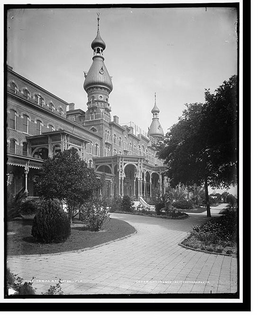 Historic Print, Tampa Bay Hotel, Fla. 2, 16" x 20"