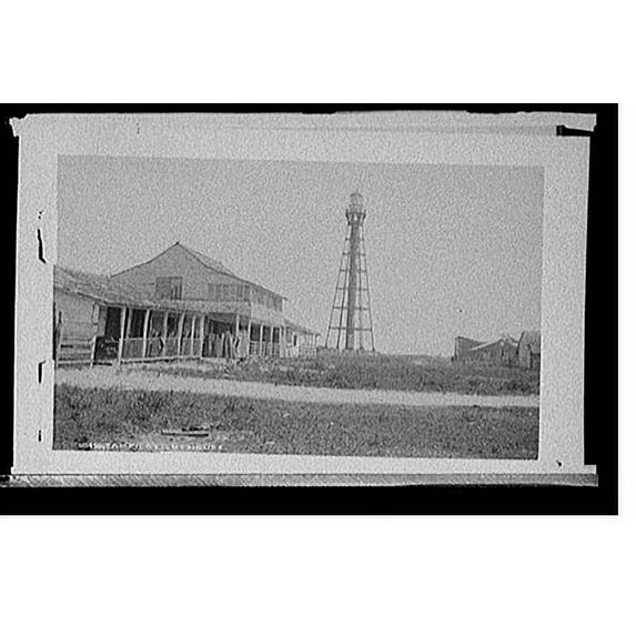 Historic Print, Tampico light house - 2, 16" x 20"