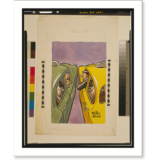 Historic Print, Taxis, 16" x 20"