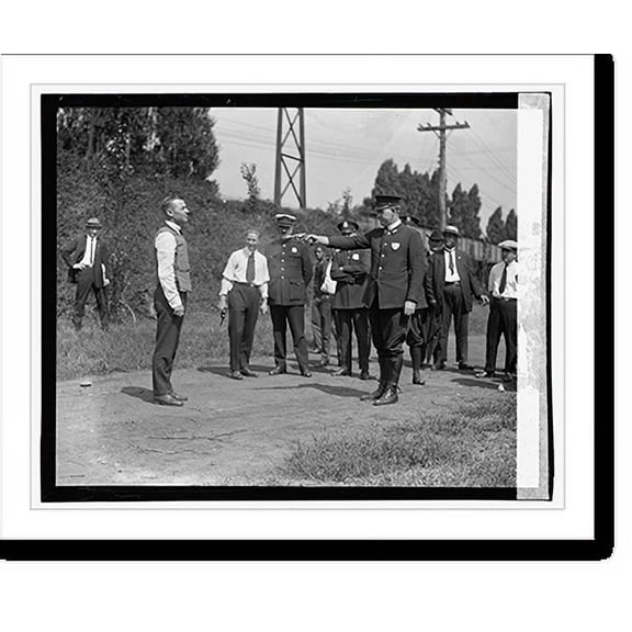 Historic Print, Testing bulletproof vest, [9/13/23], 16" x 20"