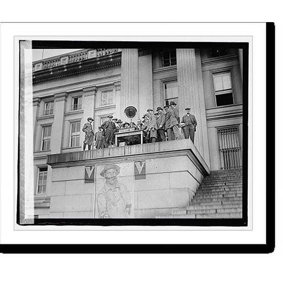 Historic Print, Testing wireless telephone, 16" x 20"
