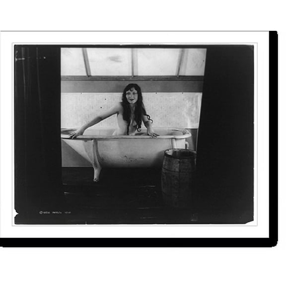 Historic Print, That famous wine bath, 16" x 20"