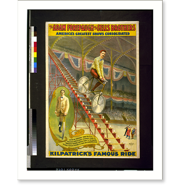 Historic Print, The Adam Forepaugh and Sells Brothers America's