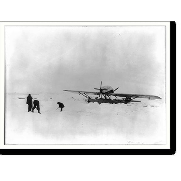 Historic Print, The Amundsen - Ellsworth Polar Expedition, 16" x 20"