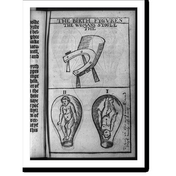 Historic Print, The Birth fygures, 18" x 24"