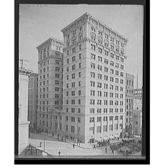 Historic Print, The Calvert Building, Baltimore, Md., 18" x 24"