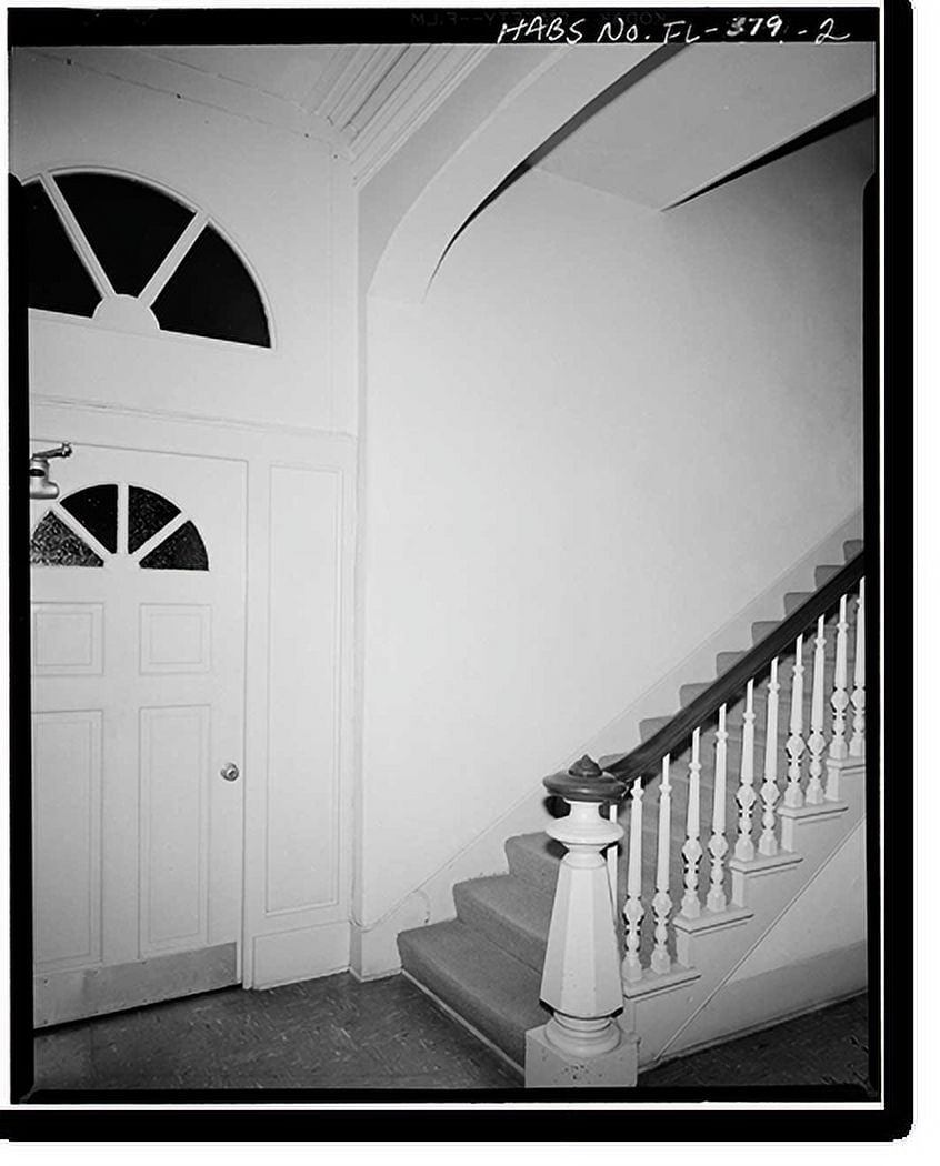 Historic Print, The Cathedral Rectory, Saint & Cathedral Streets