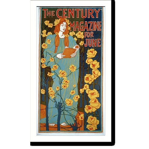 Historic Print, The Century magazine for June, 16" x 20"