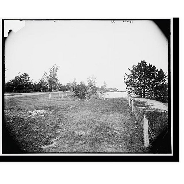 Historic Print, The Club, Pointe Aux Barques, 16" x 20"