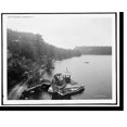 Historic Print, The Driveway, Lake Mohonk [Mountain House], N.Y., 16" x