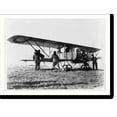Historic Print, The First Plane Used by American aviators in France
