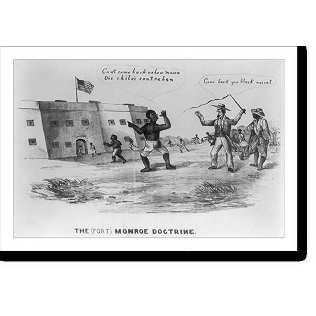 Historic Print, The (Fort) Monroe Doctrine, 16" x 20"