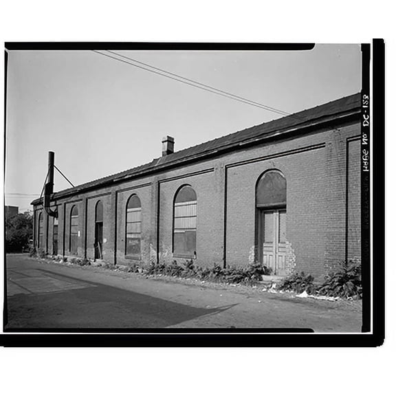 Historic Print, The Georgetown Market, 3276 M Street Northwest, Washington, District of Columbia, DC - 2, 16" x 20"