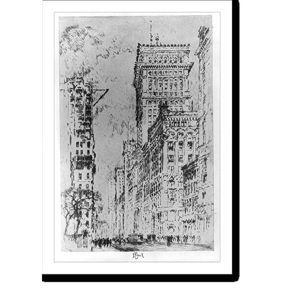 Historic Print, The Golden Cornice, 16" x 20"