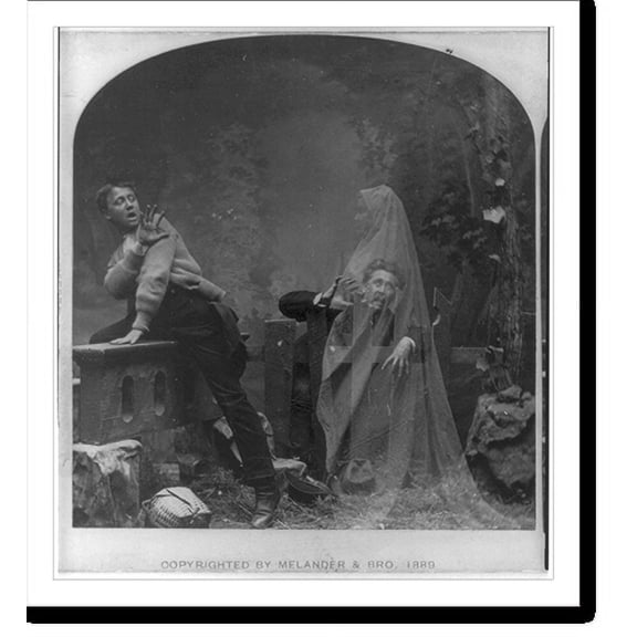 Historic Print, The Haunted Lane, 16" x 20"