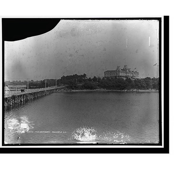 Historic Print, The [Hotel] Wentworth, Newcastle [sic], N.H. - 2, 18" x 24"