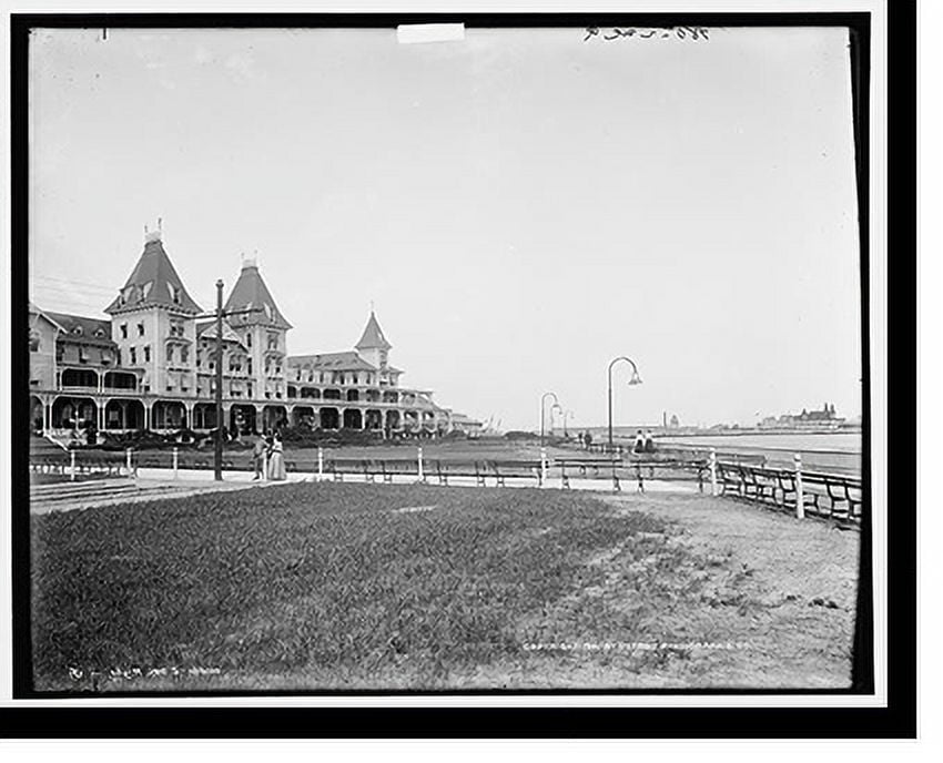 Historic Print, The Hotel at Brighton Beach, N.Y., 16" x 20"