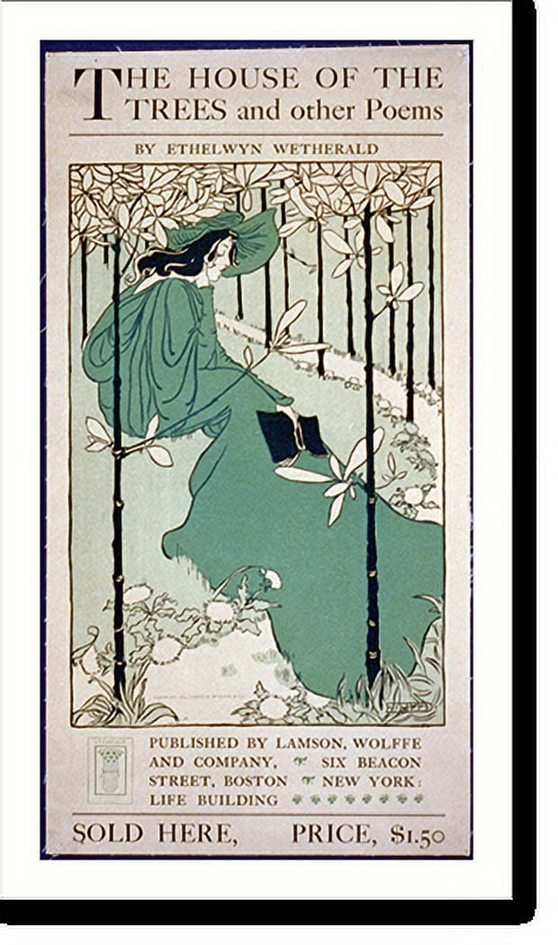 Historic Print, The House of the trees and other poems by Ethelwyn