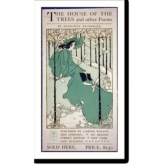 Historic Print, The House of the trees and other poems by Ethelwyn