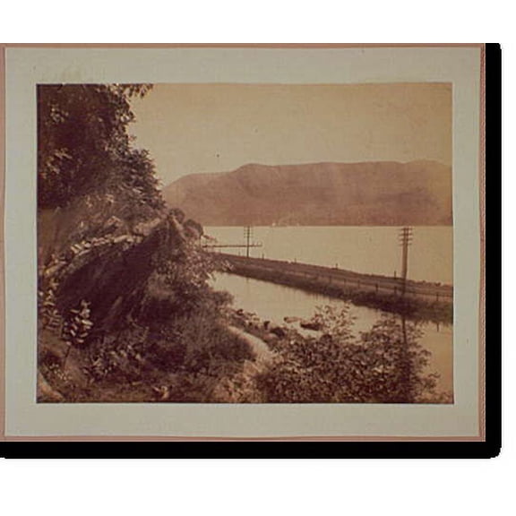 Historic Print, The Hudson river near Storm King, 18" x 24"