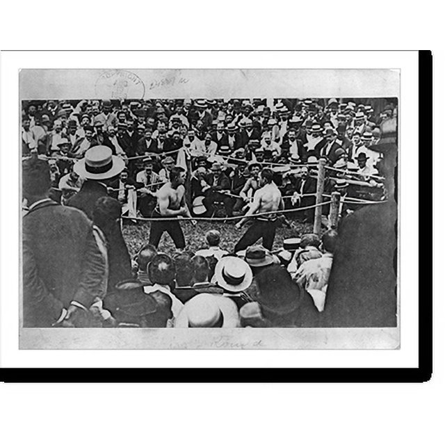 Historic Print, The John L. SullivanJake Kilrain boxing match at Richburg, Miss. 2, 16" x 20