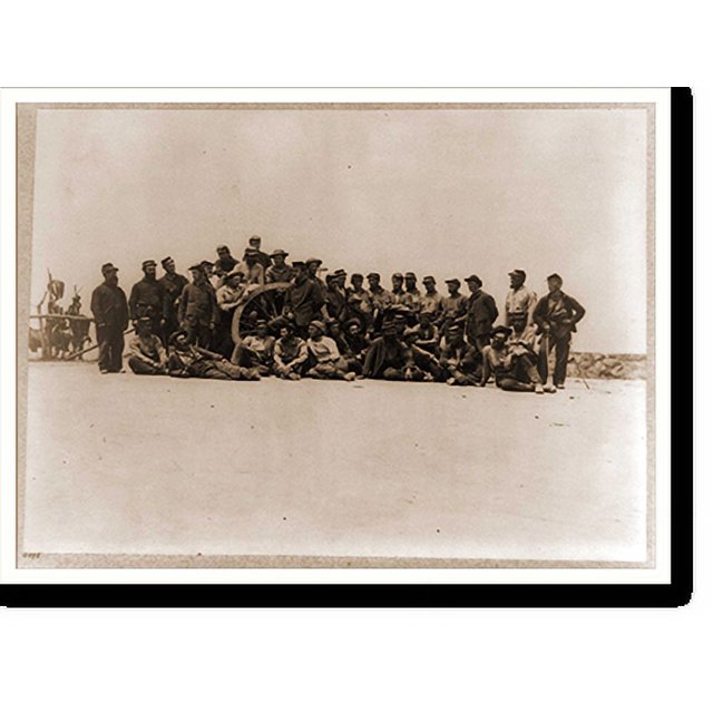 Historic Print, The Keystone Battery of Pennsylvania, 16" x 20