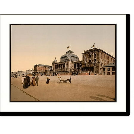 Historic Print, The Kursaal Scheveningen Holland, 18" x 24"