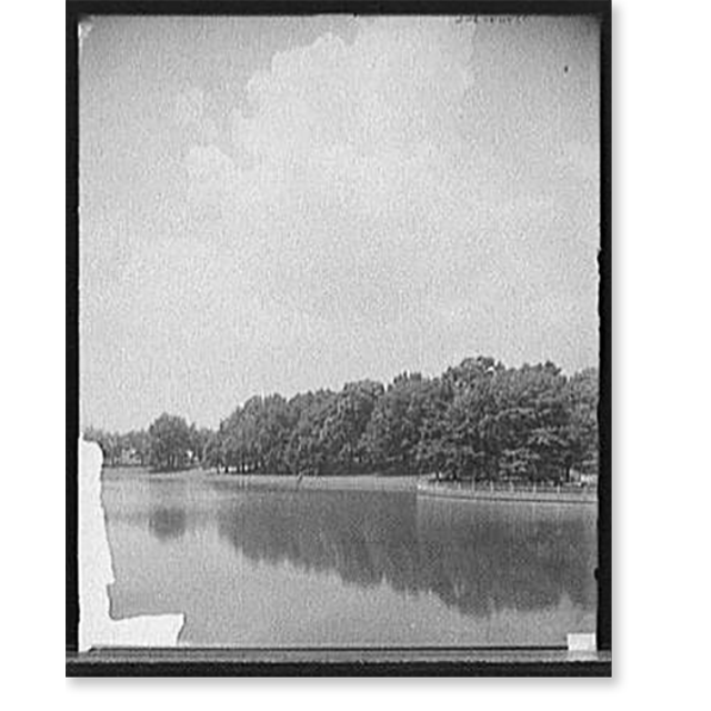 Historic Print, [The Lake, Roger Williams Park, Providence, Rhode