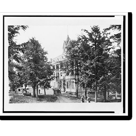 Historic Print, The Laurel House, Haines Falls, Catskill Mts., N.Y., 18" x 24"
