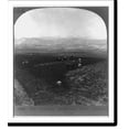 Historic Print, The Lebanon Mountains from Damascus, Syria, 16" x 20