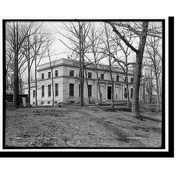 Historic Print, The Library, Wellesley College, Mass., 16" x 20"