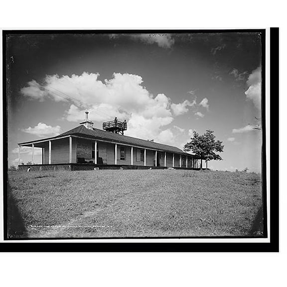 Historic Print, The Lodge on Mount Toxaway, Sapphire, N.C., 16" x 20"