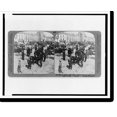 Historic Print, The Market, Eyre Square, Galway, (N.), the capital of