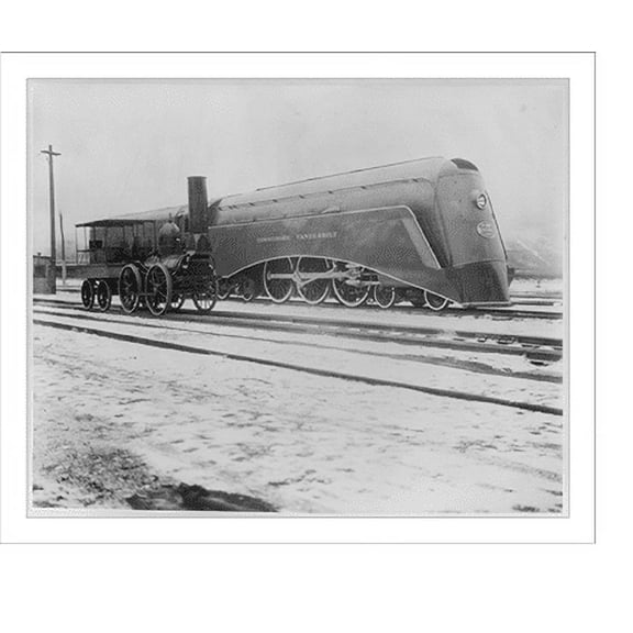 Historic Print, The New York Central's COMMODORE VANDERBILT, 16" x 20"