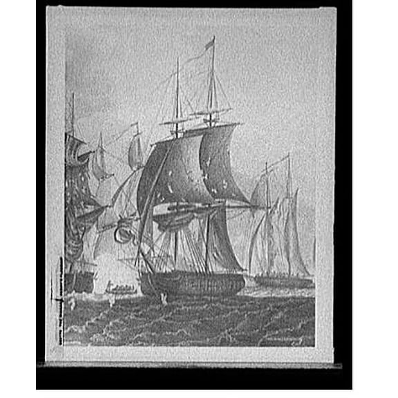 Historic Print, The Niagara, Perry's flagship - 2, 16" x 20"