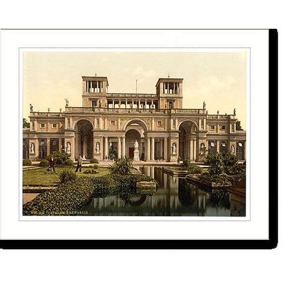 Historic Print, The Orangery Potsdam Berlin Germany, 18" x 24"