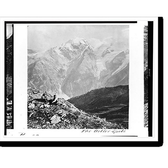 Historic Print, The Ortler Spitz, 16