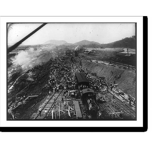 Historic Print, The Panama Canal, 16" x 20"