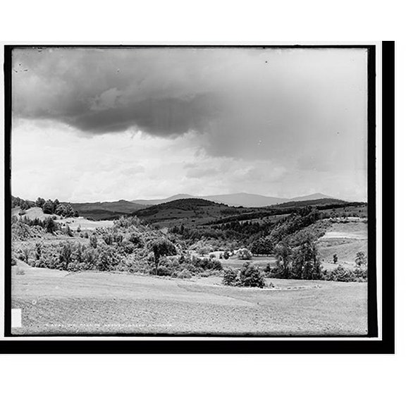 Historic Print, The Passing shower, Green Mountains, 18" x 24"