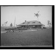 thumbnail image 1 of Historic Print, The Pavilion, Saratoga Lake, Saratoga, N.Y., 18" x 24", 1 of 3